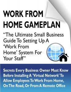 work from home gameplan report